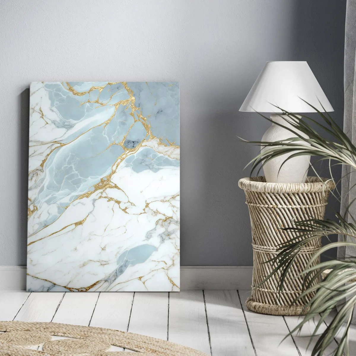 Schilderen op canvas - Rijkdom van steen - 50x70 cm