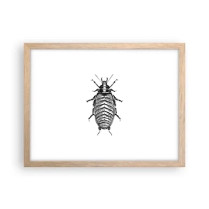 Een poster in een licht eiken lijst - Wat een exemplaar! - 40x30 cm