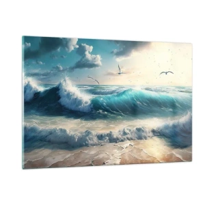 Schilderen op glas - Ritselt alleen voor jou - 120x80 cm