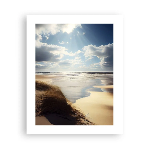 Poster - Strand, wild strand - 40x50 cm