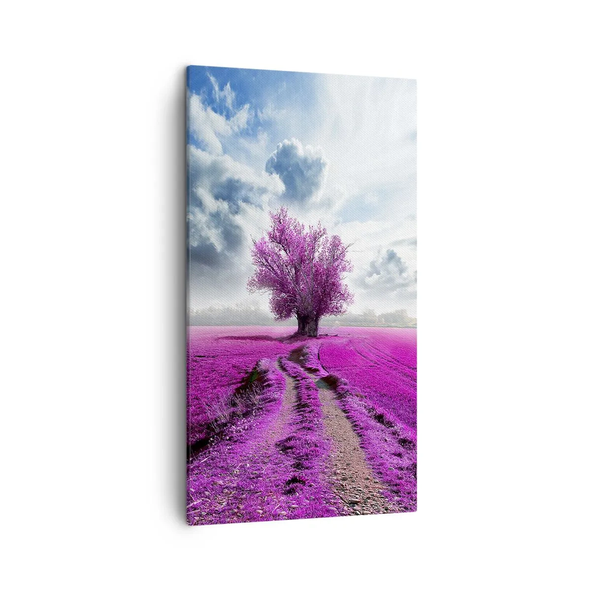 Schilderen op canvas - Heide - heilige plek - 45x80 cm