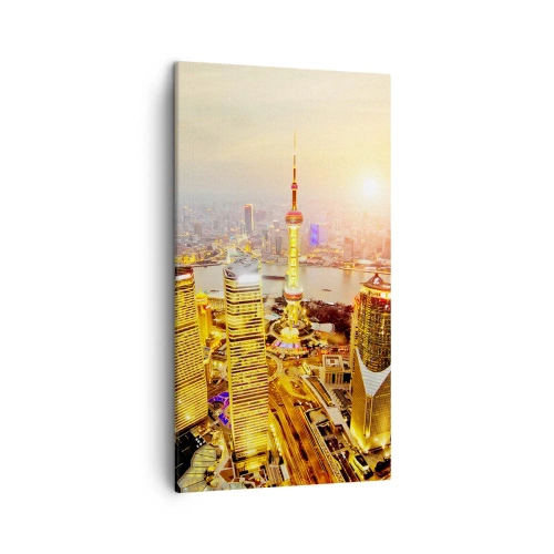 Schilderen op canvas - Aziatische droom - 45x80 cm