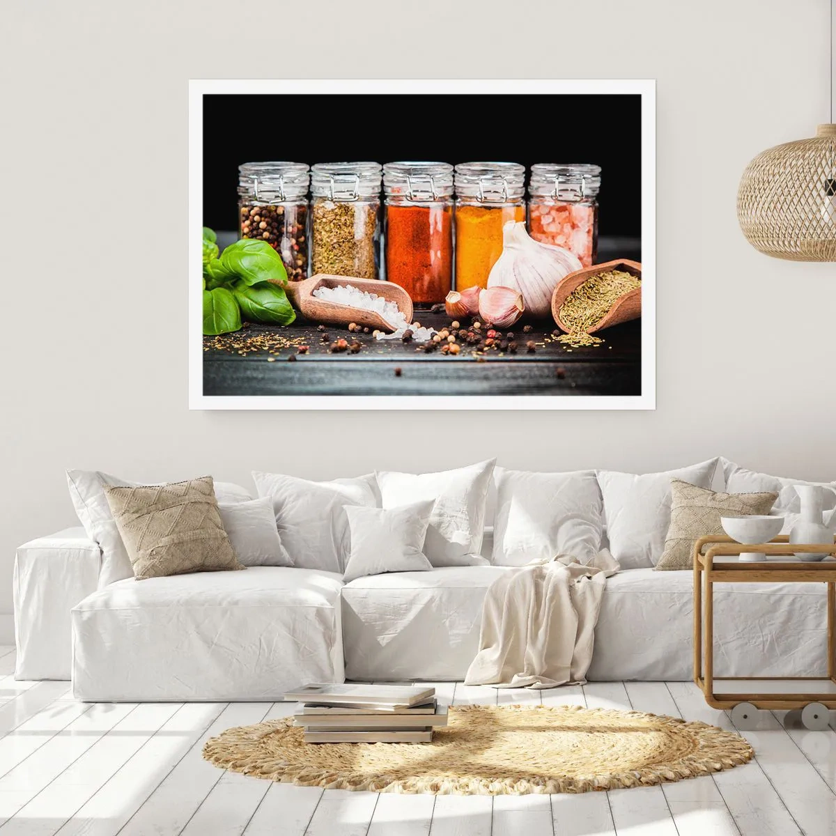 Poster - Zodat het leven smaak heeft - 100x70 cm