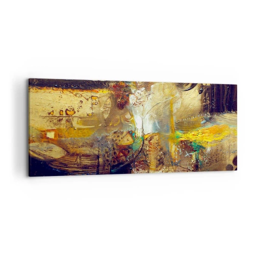 Schilderen op canvas - Koud, warmer, heet - 120x50 cm