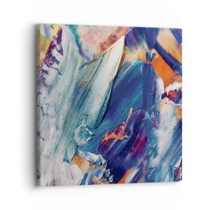 Schilderen op canvas - Kleur verwarring - 30x30 cm