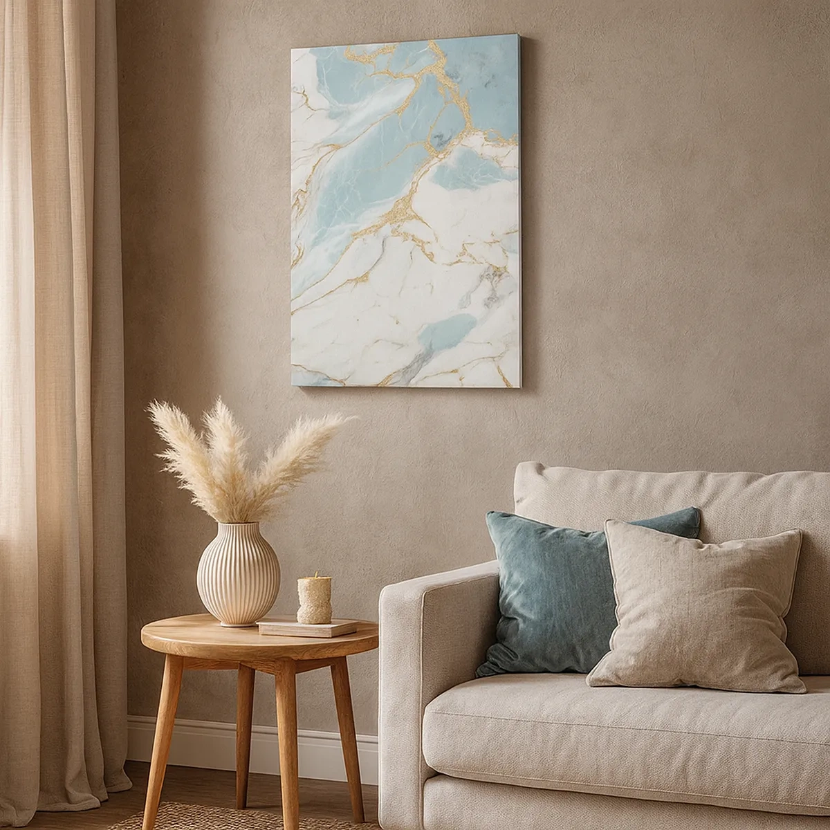 Schilderen op canvas - Rijkdom van steen - 50x70 cm