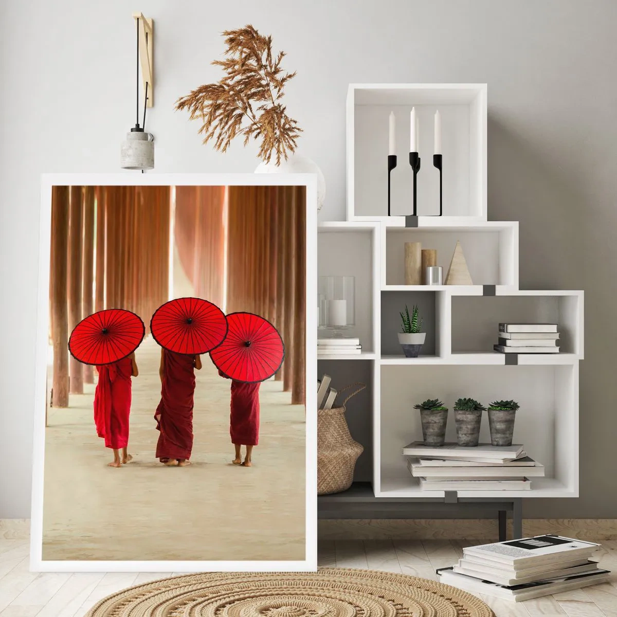 Poster - Op weg naar het Zuivere Land - 50x70 cm