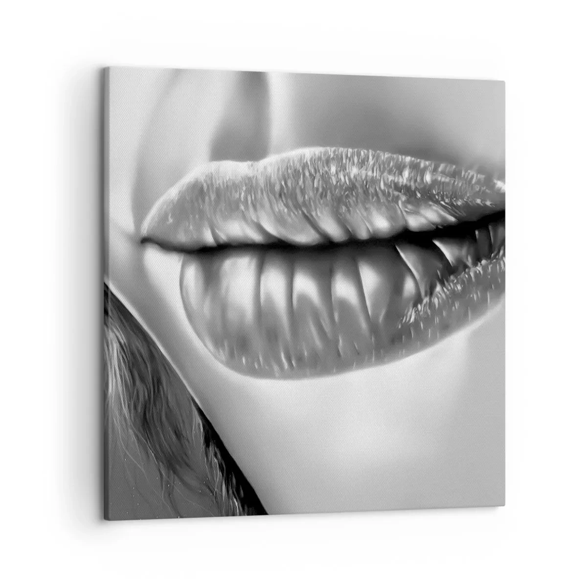 Schilderen op canvas - Ik weet waar je aan denkt... - 50x50 cm