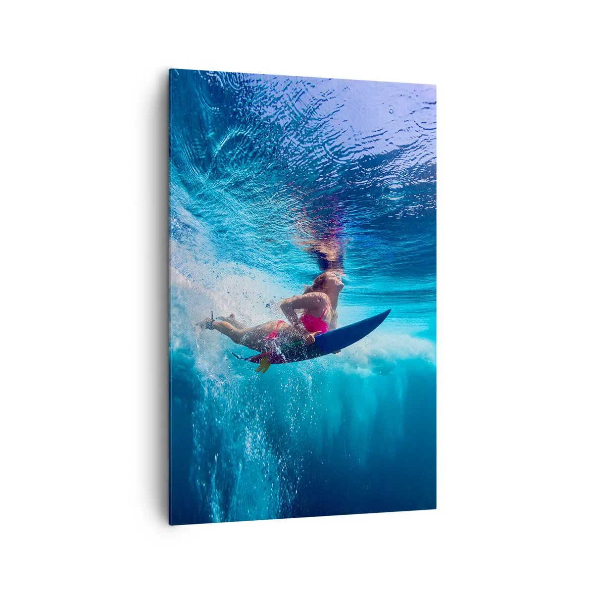 Schilderen op canvas - De diepte van vreugde - 80x120 cm