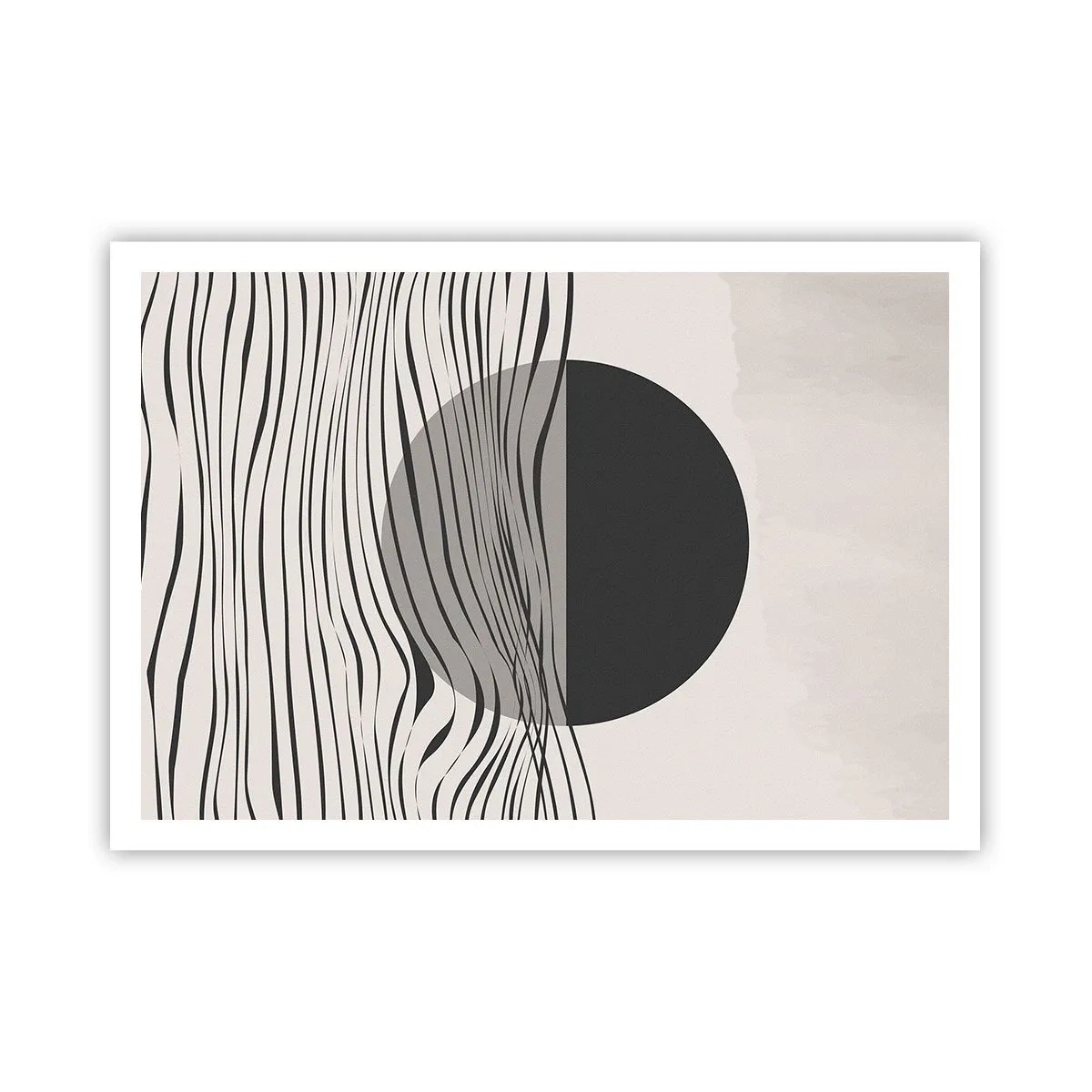 Poster - Halve compositie - 100x70 cm