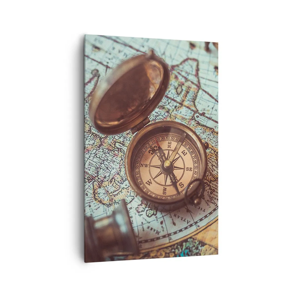 Schilderen op canvas - Voor de avonturier - 80x120 cm