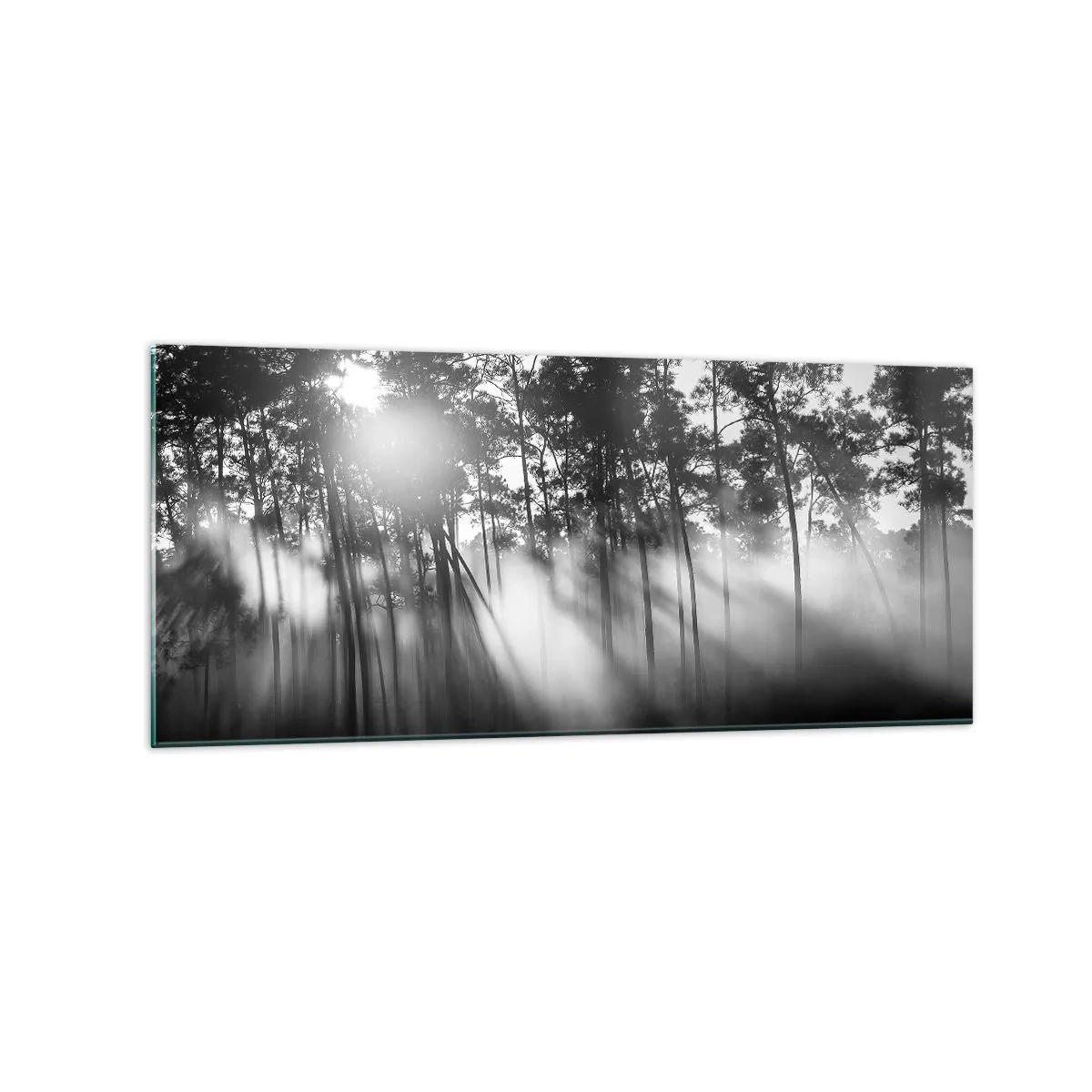 Schilderen op glas - Niet te stoppen zon - 120x50 cm