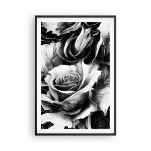 Poster in een zwarte lijst - Altijd een koningin - 61x91 cm