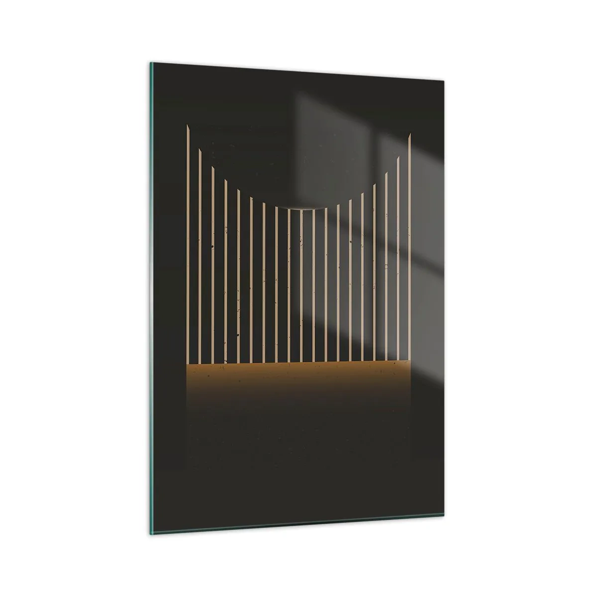 Schilderen op glas - Verken de duisternis - 50x70 cm