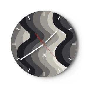 Wandklok - Klok - Golf na golf - 40x40 cm