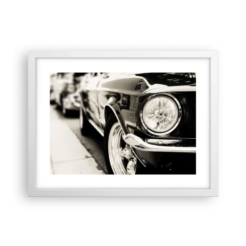 Poster in een witte lijst - Permanente glans - 40x30 cm