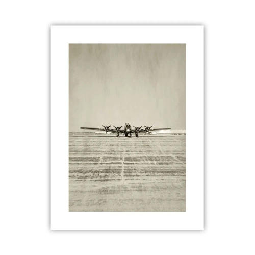 Poster - Zoals altijd klaar - 30x40 cm