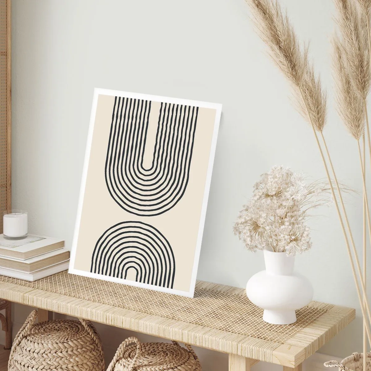 Poster - In een ogenblik ... - 50x70 cm