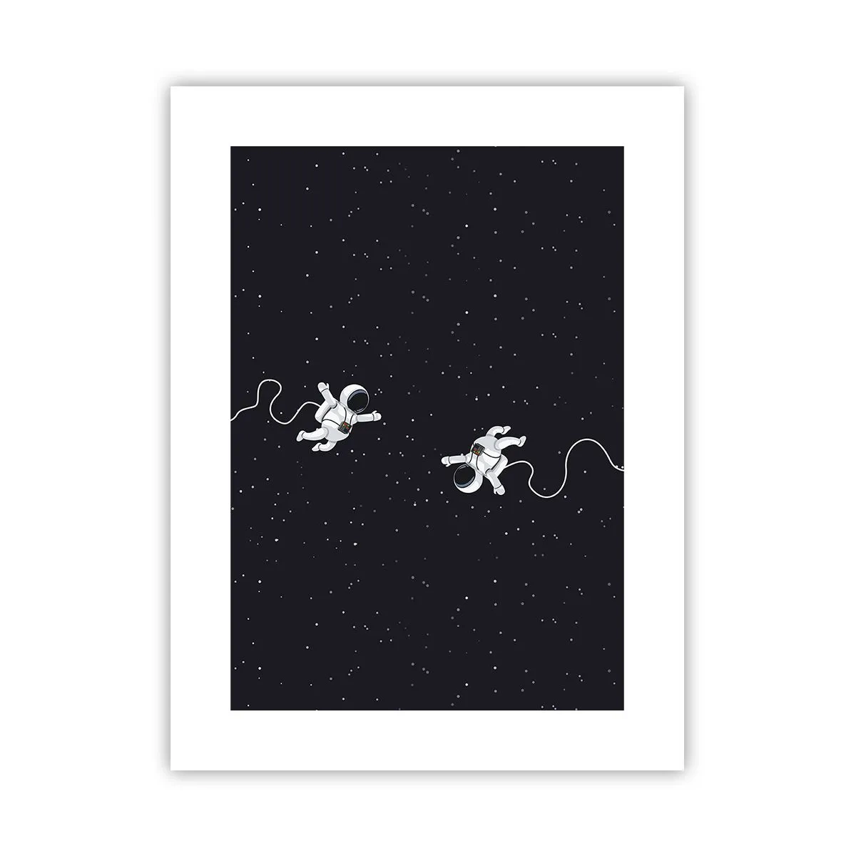 Poster - Kosmische dans - 30x40 cm