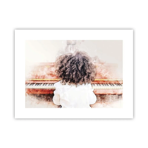 Poster - In de nieuwe wereld - 40x30 cm