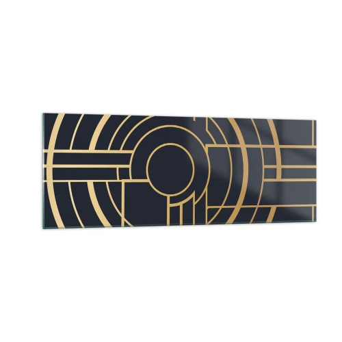 Schilderen op glas - Draaien van dingen - 140x50 cm