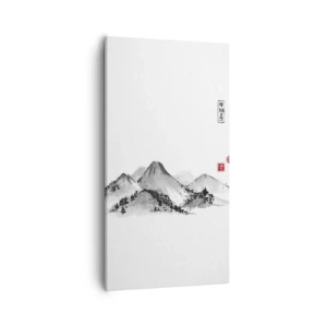 Schilderen op canvas - Oneindige verte - 55x100 cm