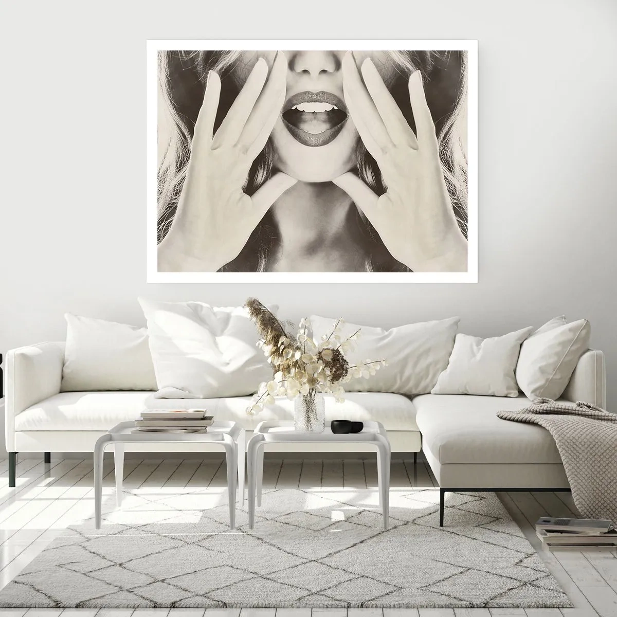 Poster - Ik kom al! - 100x70 cm