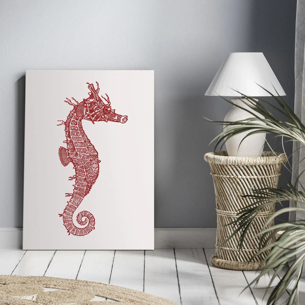 Schilderen op canvas - Een ingewikkeld wezen - 45x80 cm