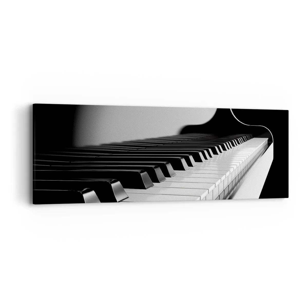 Schilderen op canvas - Harmonie van vormen en kleuren - 90x30 cm