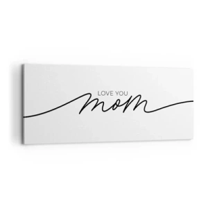 Schilderen op canvas - Grote emotie - 100x40 cm