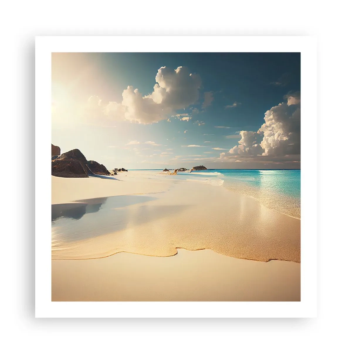 Poster - Een droomdag - 60x60 cm