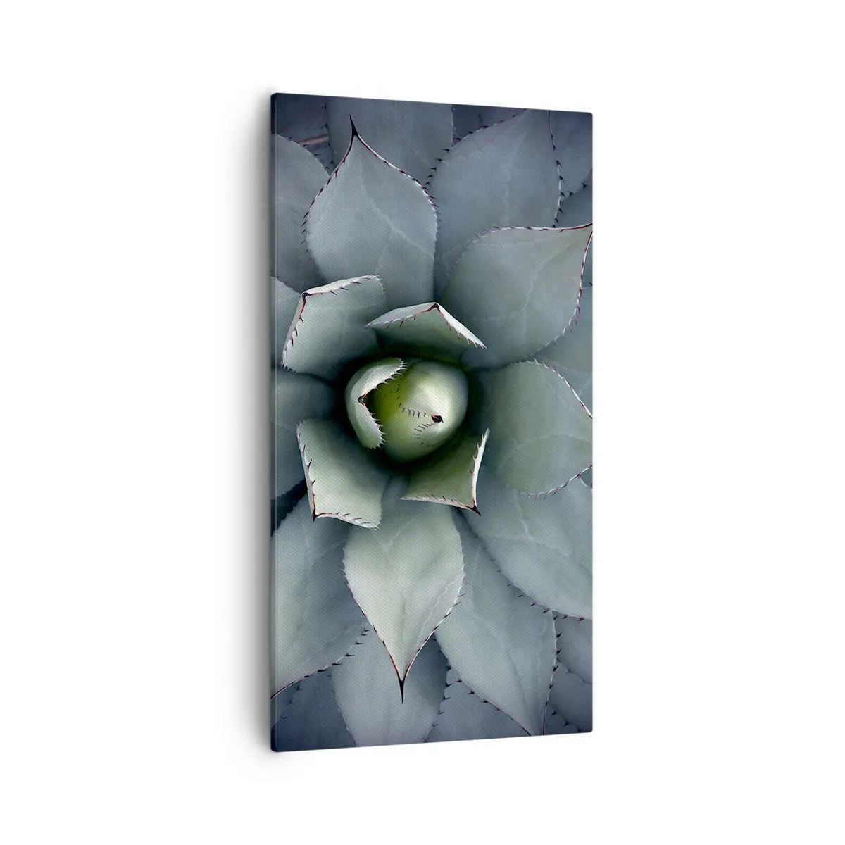 Schilderen op canvas - Het trekt aan en waarschuwt - 55x100 cm