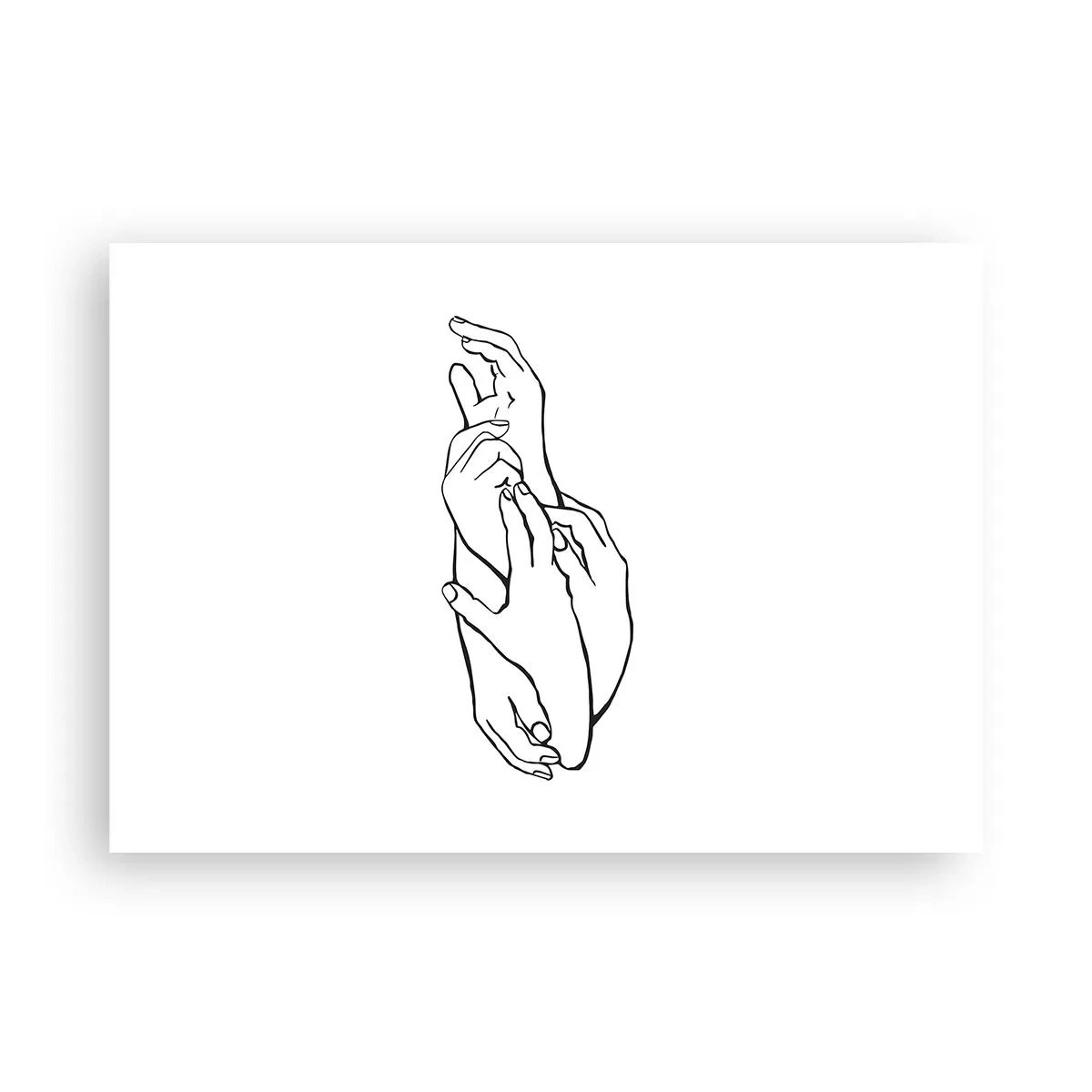 Poster - Goede aanraking - 100x70 cm