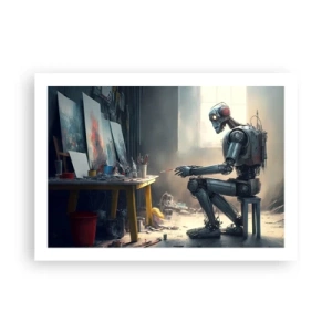 Poster - De scheppingsdaad - 70x50 cm