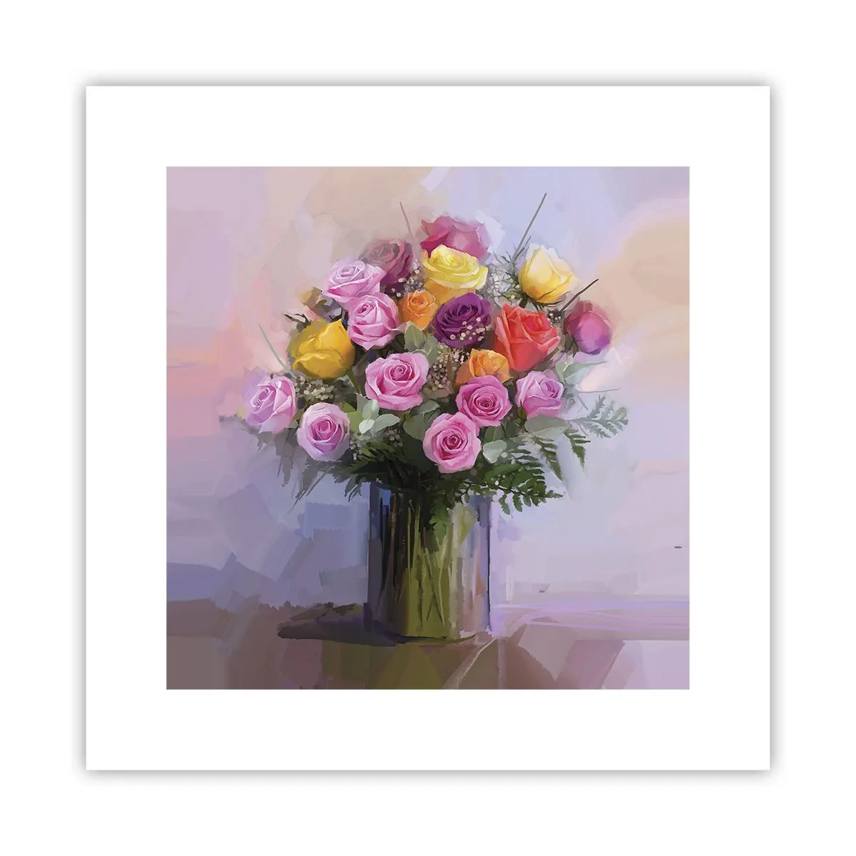 Poster - Ingehouden schoonheid - 30x30 cm