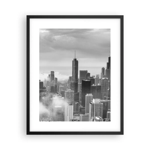 Poster in een zwarte lijst - Amerikaans landschap - 40x50 cm