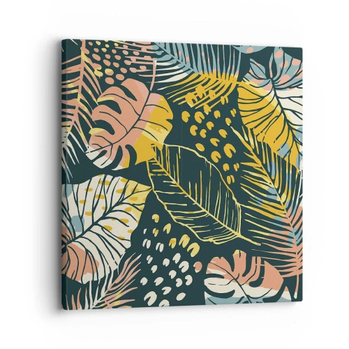 Schilderen op canvas - Lommerrijke fantasie - 30x30 cm