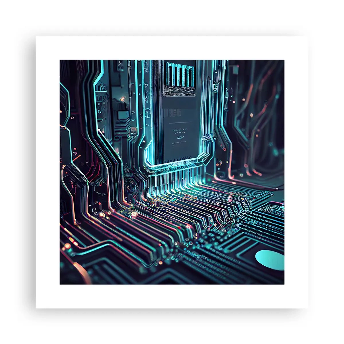 Poster - Ik ben aan het denken… - 40x40 cm