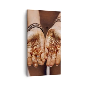 Schilderen op canvas - Een cadeau voor jou - 45x80 cm