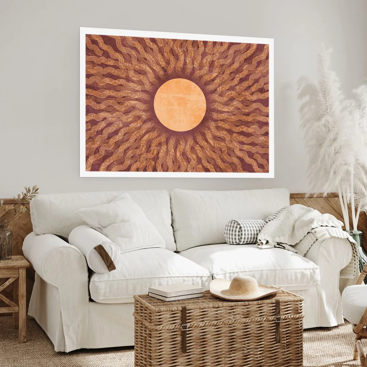 Poster - Zon icoon - 70x50 cm