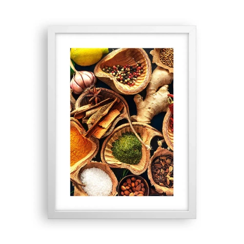 Poster in een witte lijst - Neem wat je wilt - 30x40 cm