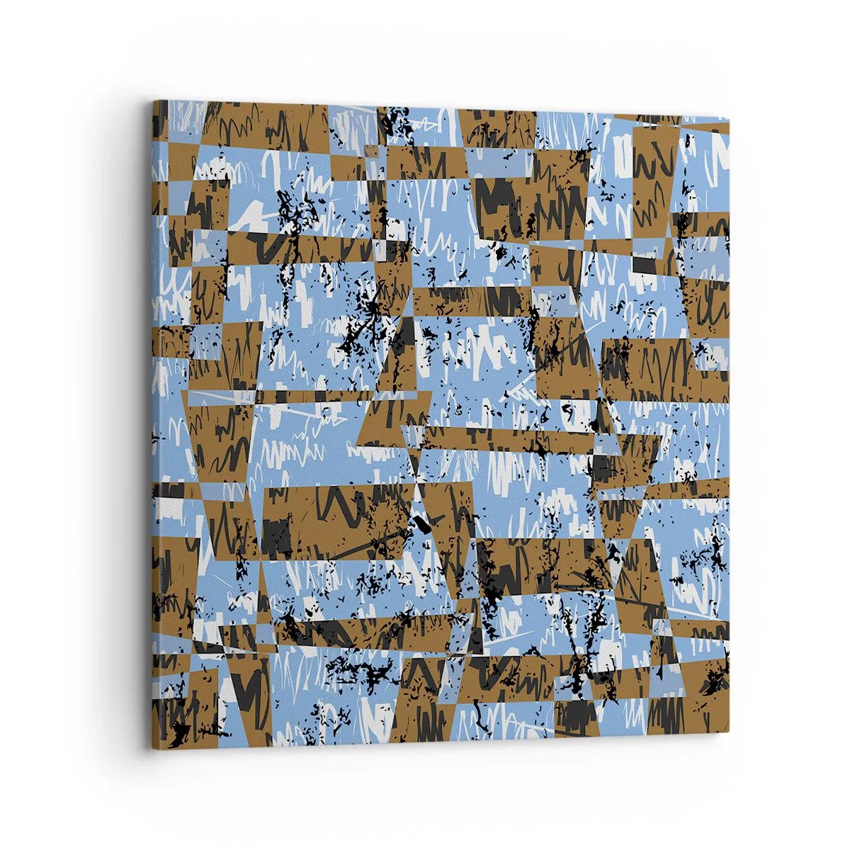 Schilderen op canvas - Een niet-menselijke knipsel - 70x70 cm