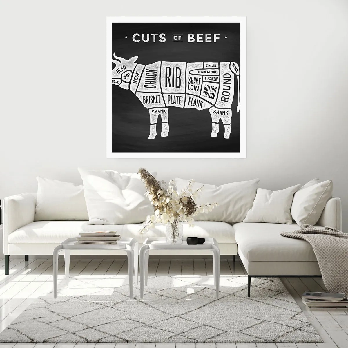 Poster - Slagers ABC - 60x60 cm