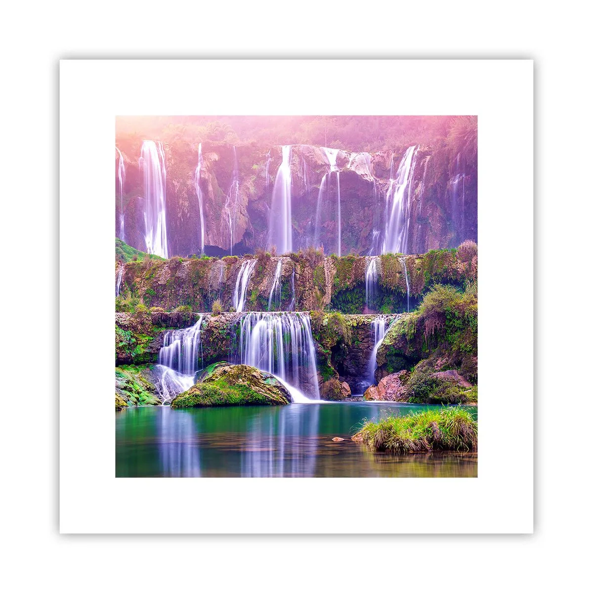 Poster - Trap naar de hemel - 30x30 cm