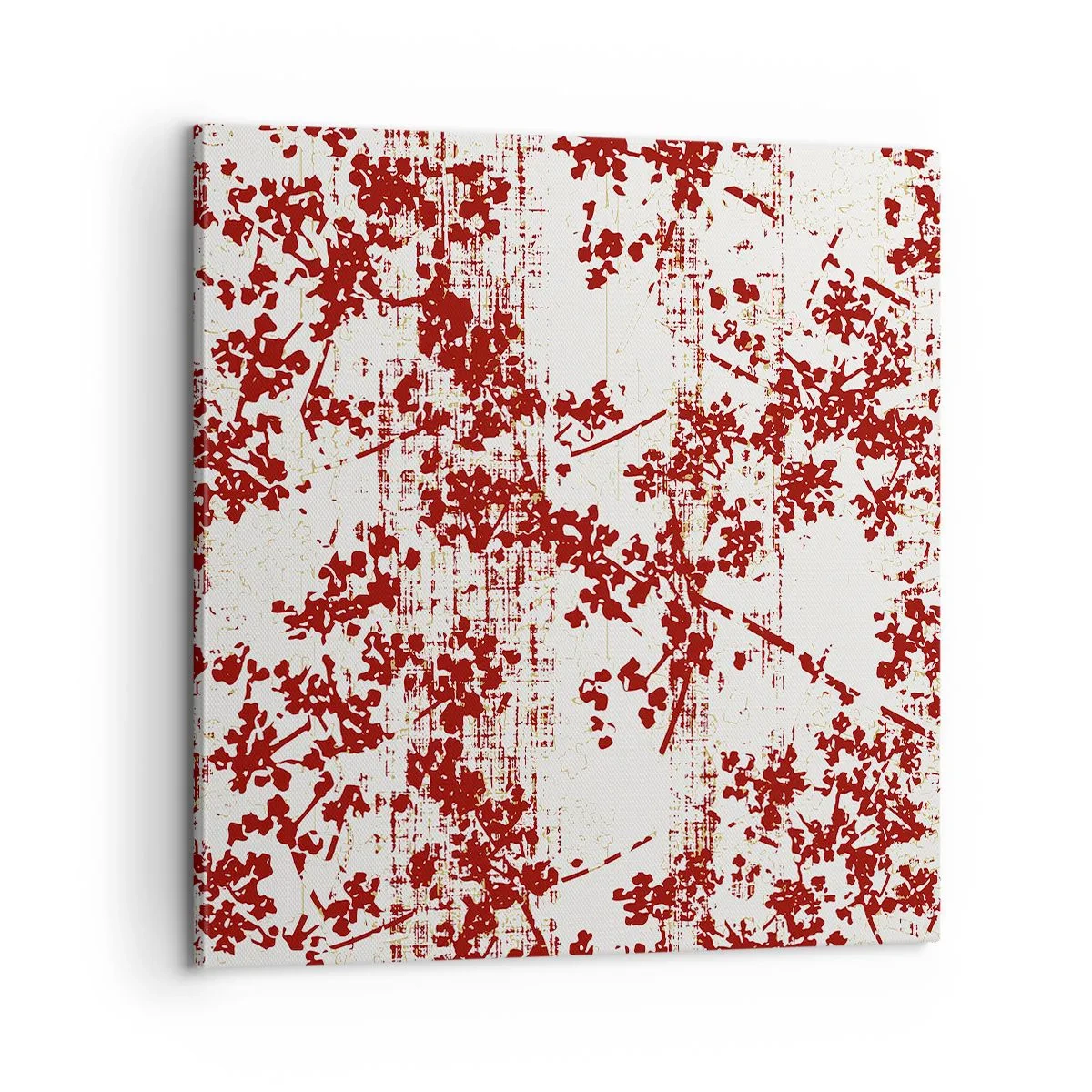 Schilderen op canvas - Zoals oud calico - 60x60 cm