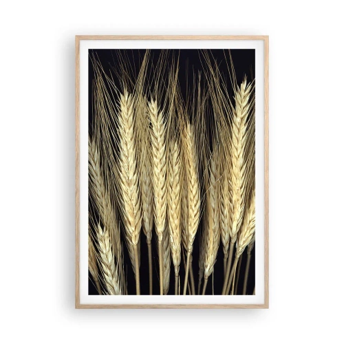 Een poster in een licht eiken lijst - Rustieke magie - 70x100 cm