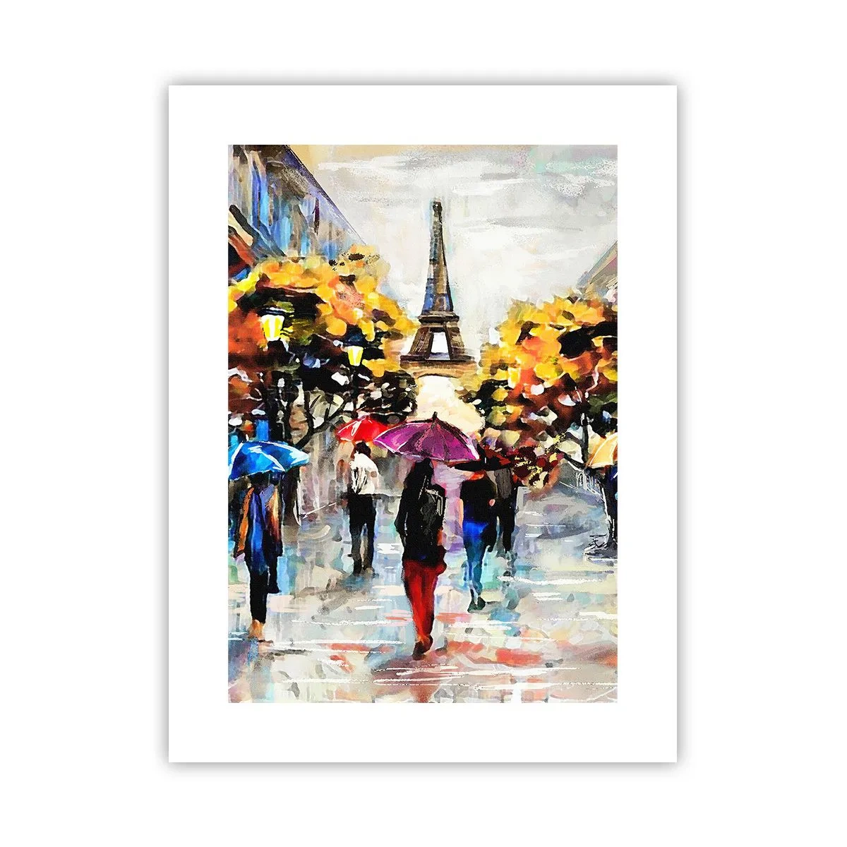 Poster - Vooral mooi in de herfst - 30x40 cm