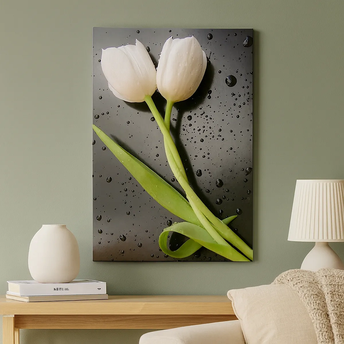Schilderen op canvas - Lente weefsel - 50x70 cm