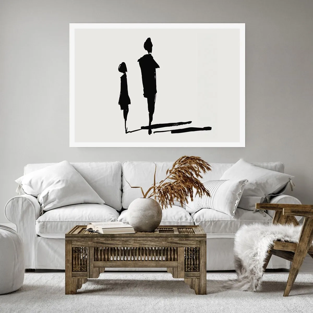 Poster - Zeker samen? - 100x70 cm
