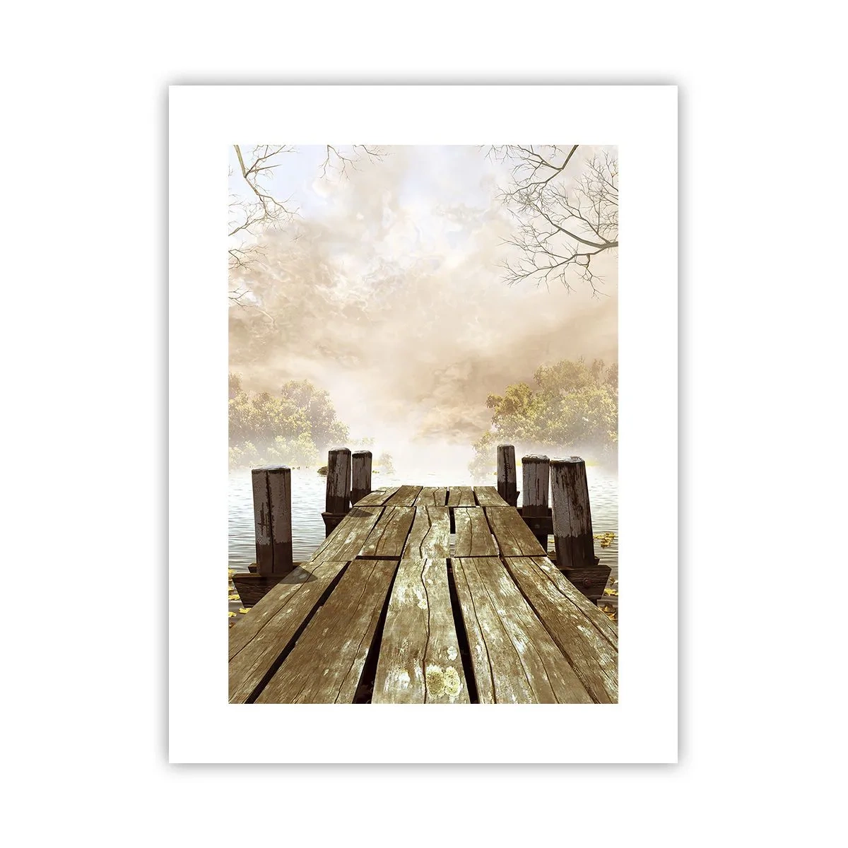 Poster - Het milde verdriet van de herfst - 30x40 cm